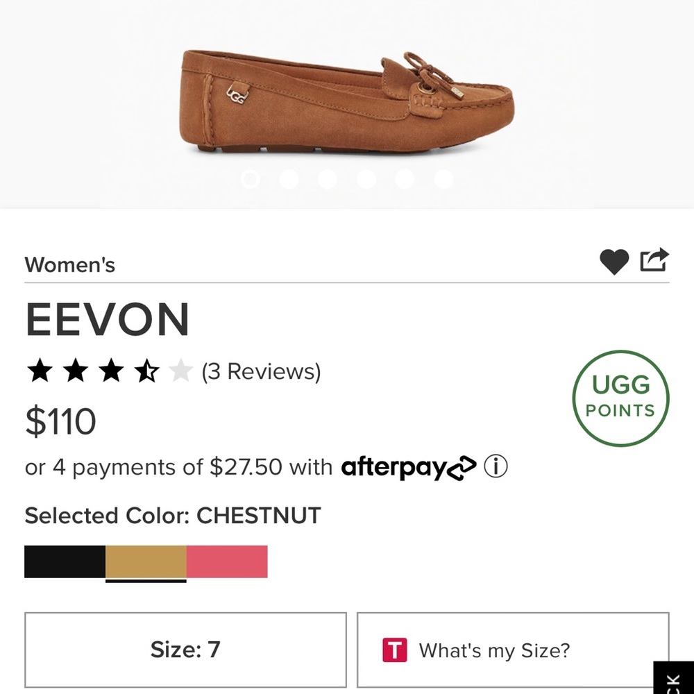 EEVON UGG shoes BNIB